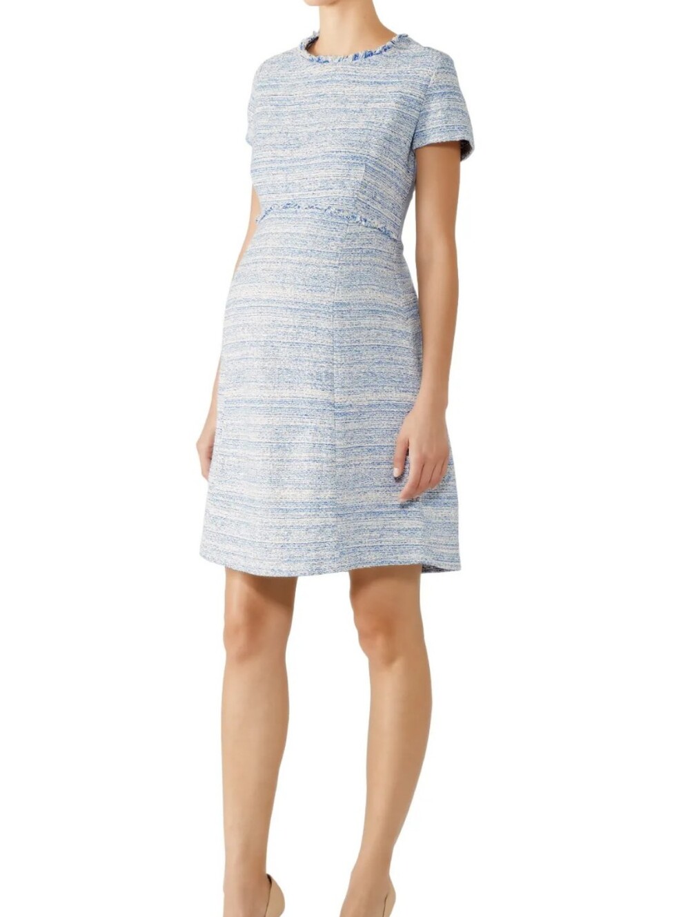 NEW | Seraphine Aline Light Blue Tweed Dress Maternity Size 14
